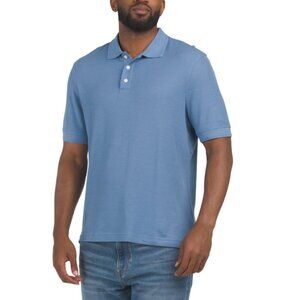 NAUTICA Rain Short Sleeve Solid Soft Pique Polo